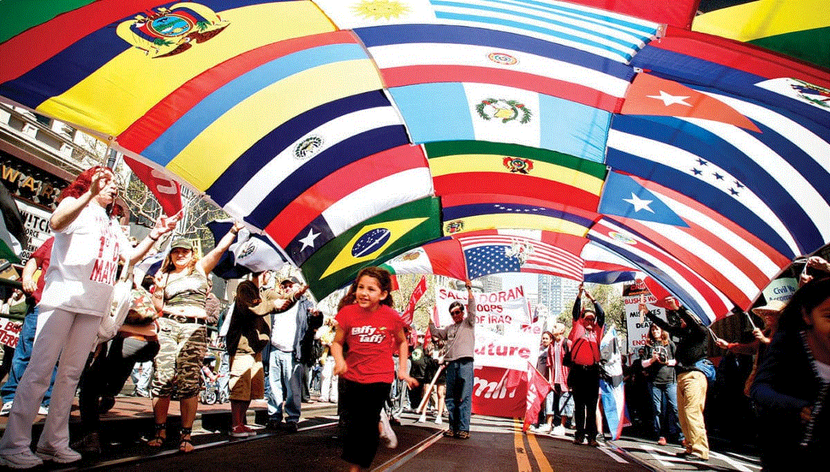 AMERICA EN EL MUNDO FOTO